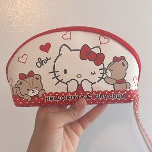 Hello kitty and tiny chum makeup bag set
